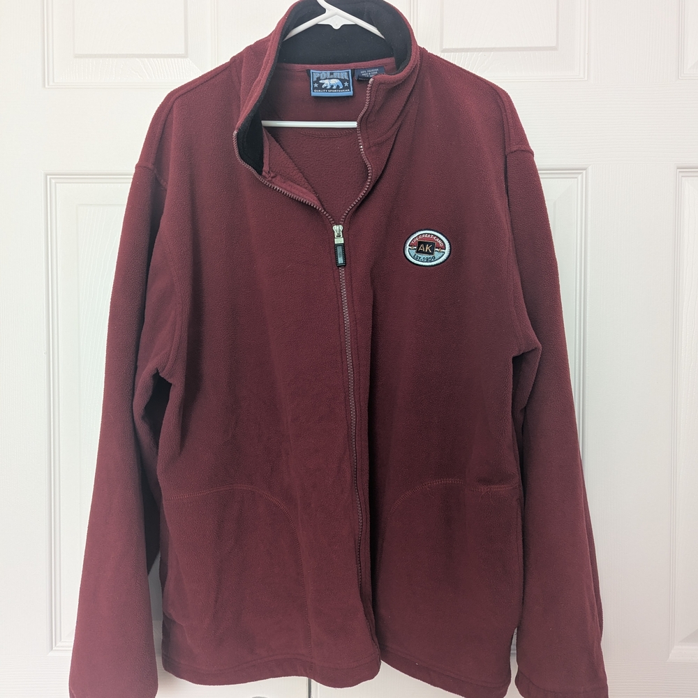 Burgundy Performance Jacket - image 1